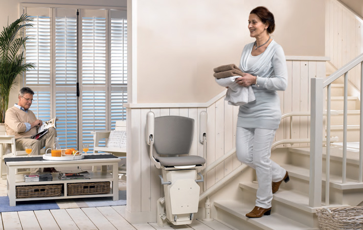 Compact & comfortable stairlifts
